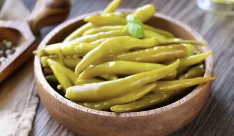 خطوات عمل مخلل الفلفل الأخضر الحار السريع